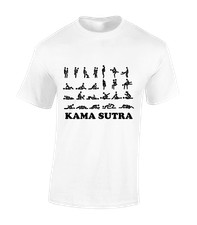 KAMA SUTRA MENS T SHIRT FUNNY