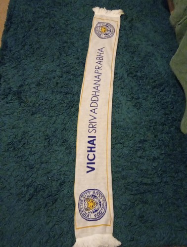 Leicester city football scarf - leicester,