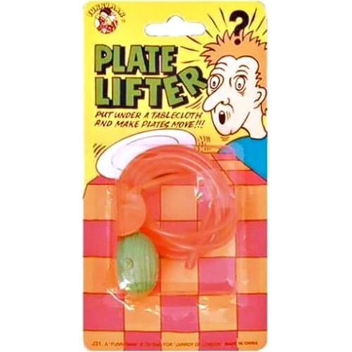 Plate lifter practical joke - lifter,