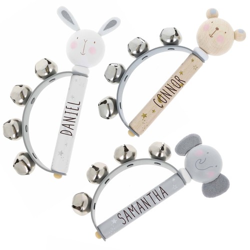 Personalised wooden baby toy - personalised,