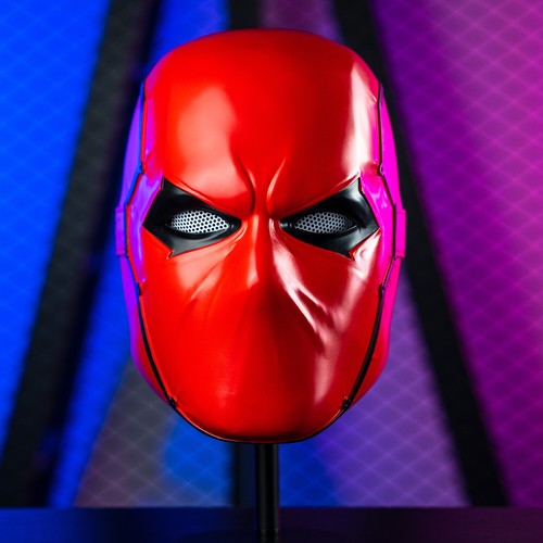 Red hood robin - mask, halloween
