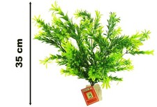 36cm Large artificial aquarium plants for fish tanks pack of 1,2 or 3