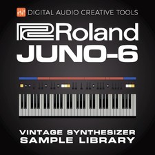 Roland Juno 6 Synthesizer Sample Library (570 Samples) - Instant Access