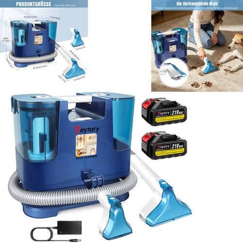 21v cordless spot cleaner - 21v,