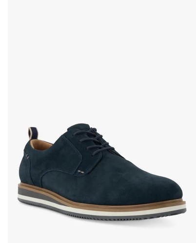 Dune london navy nubuck suede - navy,