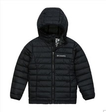Columbia Unisex Powder Lite™ II Hooded Insulated Jacket Size Small Junior Age 8