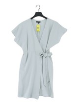 Topshop Wrap Midi Dress UK8 in