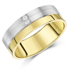 9ct Men's Engagement Ring Gold