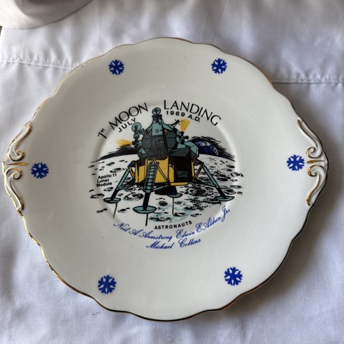 Commemorative bone china plate - commemorative,