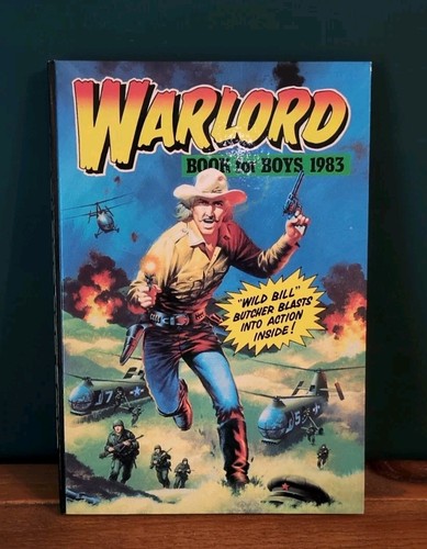 Warlord book for boys 1983 - warlord,