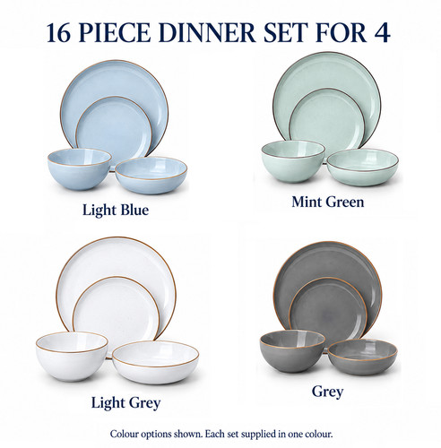 Piece ceramic dinner set - piece,