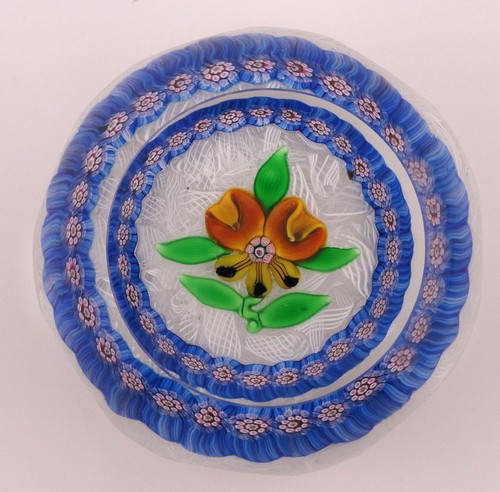 Perthshire 1971b faceted pansy - faceted,