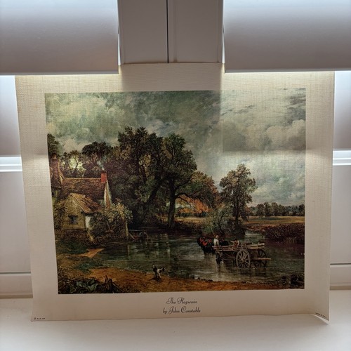 Vintage canvas the haywain - vintage,