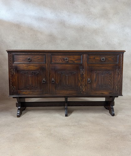 Vintage jaycee carved oak - jaycee,