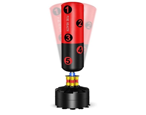 Free standing boxing punch - standing,