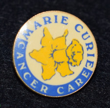 Marie Curie Charity Pin Badge