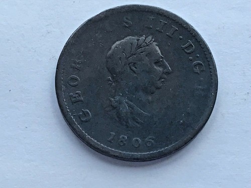 George iii half - half, penny