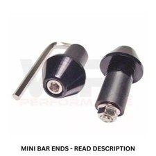 Bar Ends Sliders Weights Black for Honda CB125R CB300R Neo Sports Cafe