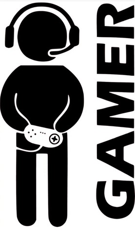 Gamer man xbox - 10”,