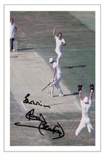 IAN BOTHAM Signed Autograph