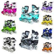 Inline Skates Adjustable Roller Skates for Boys and Girls, Small, Medium, Large.
