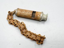 VINTAGE RUSTIC METAL WHISTLE