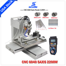 CNC 6040 5axis Router 2.2KW