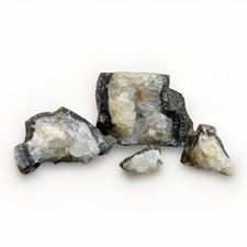 Natural clear quartz - clear, cluster