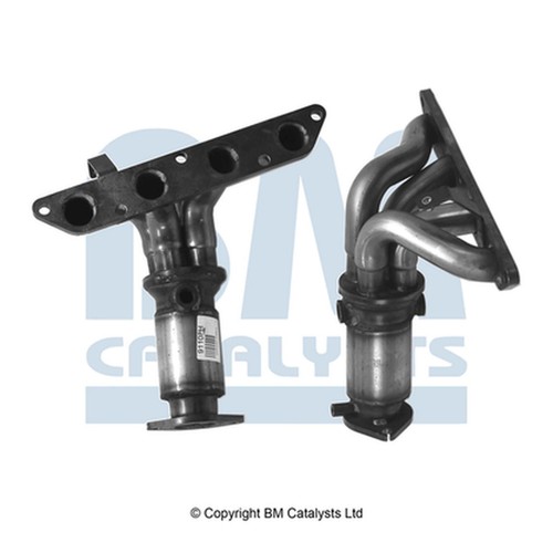 Catalytic converter fit kit - converter, +