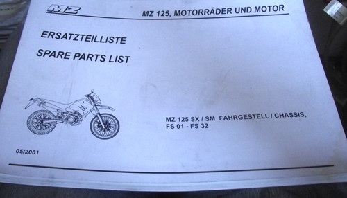 Mz125 sm spare - /sm, parts
