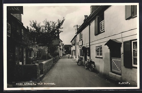 Postcard old bosham high - old, bosham,