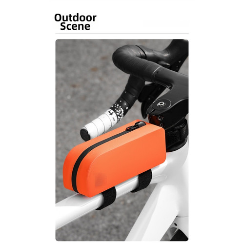 Waterproof top tube bag - tube, 0.75l