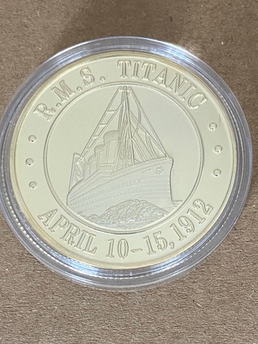 Titanic commemorative coin - titanic,