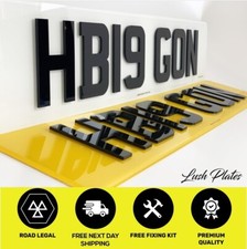 Number Plates Premium  - 100% ROAD/MOT Legal Car Registration - STANDARD/3D/4D
