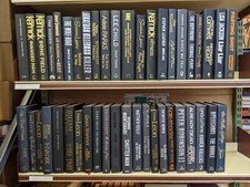 BLACK Spine Cloth Books for