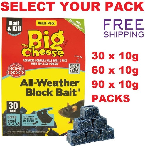 Big cheese poison rat - cheese,