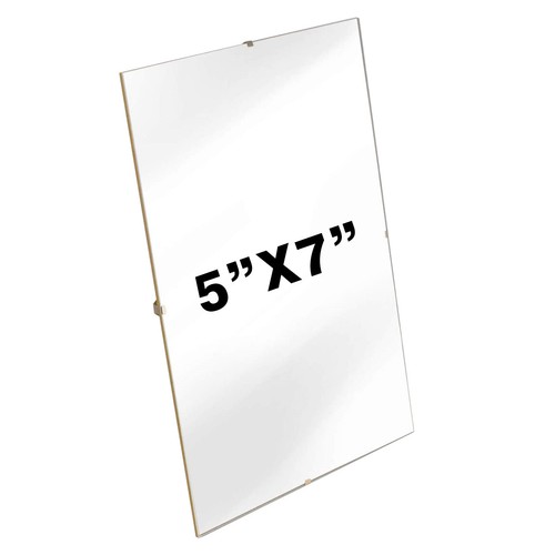 Glass clip frame frameless - frame,