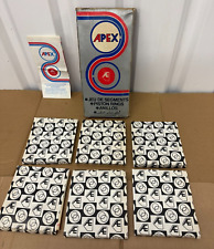 APEX NOS AE FORD D SERIES 6 CYL PISTON RING SET 25514 +020 OVERSIZE 27143 ENGINE