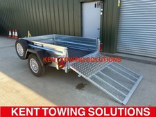 NEW Indespension 6ft x 4ft Braked Trailer 1300kg MGW with Ramp Tailgate + Spare✅