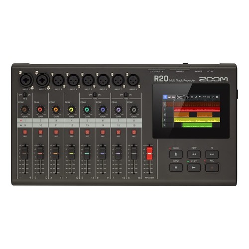 Zoom r20 multi - r20, multi-track