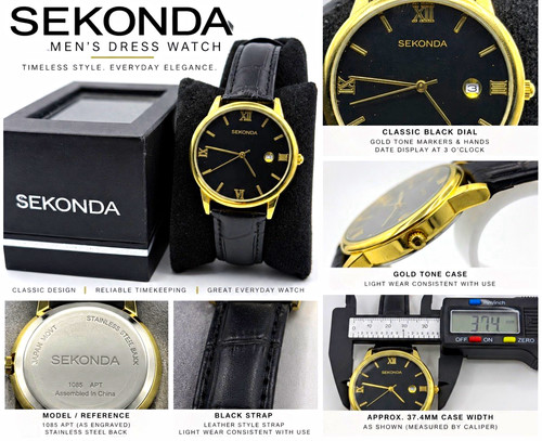 Sekonda men quartz - sekonda, men’s