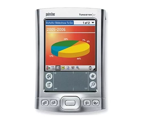 Palm tungsten pda with new - tungsten,