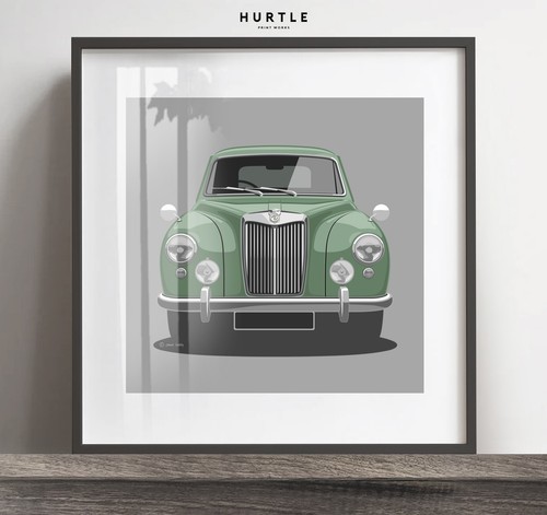 Magnette artwork poster - mg,