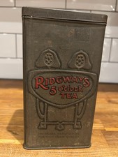 Vintage Tea Tin Ridgway's 5 O'clock Tea, England, collectable, good display item