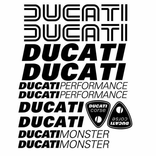 Ducati vinyl decal sticker - vinyl,
