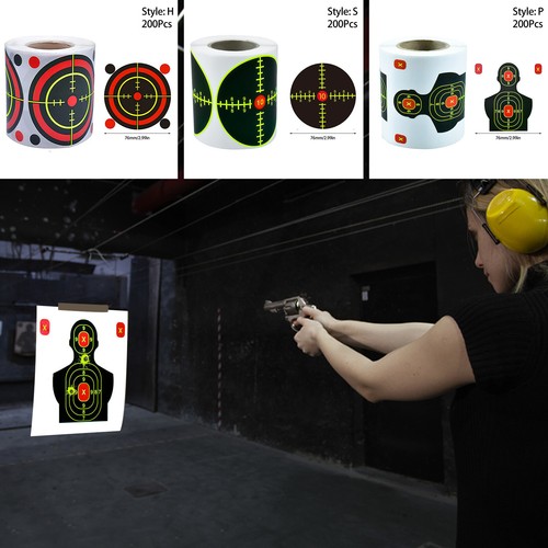 200x splatter targets shooting - splatter,