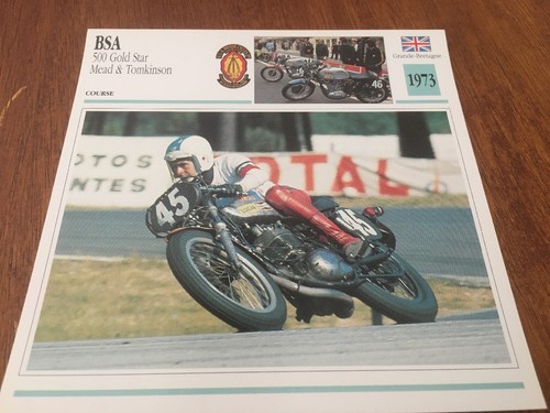 Bsa 500 gold star motorcycle - 500,