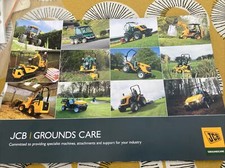 JCB Grounds Care,excavator,shovel,loader,mower,tractor 20 Page Brochure 2008