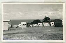Warren Bay Caravan Park, Somerset 1971 postcard