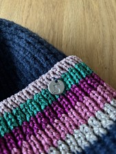 ‘Joules’ Navy/Multi ‘Beanie Style’  Hat